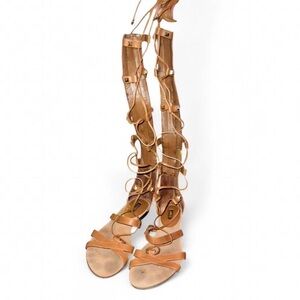 GUESS Tan Gladiator Sandals